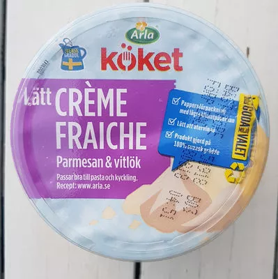 lätt crème fraîche parmesan & vitlök Arla köket 2 dl, code 7310865072771
