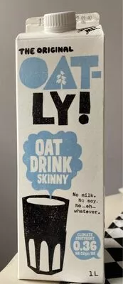Oatly skinny oat milk Oatly 1 l, code 7394376665011