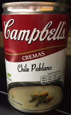 CREMAS CHILE POBLANO CAMPBELLS 735 g, code 7501011307476
