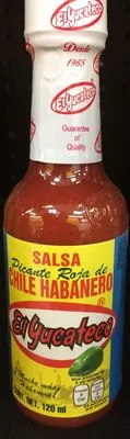 Salsa Chile Hab Rojo El Yucateco 120 ml, code 7501017660018