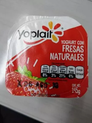 Yogur con fresas naturales Yoplait 145 g, code 7501040090875