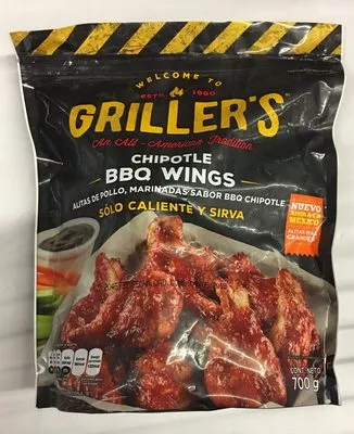 chipotle BBQ Wings Griller´s 700 g, code 7501518494501
