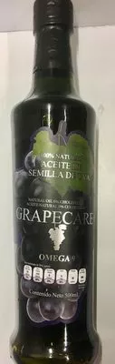 Aceite de semilla de uva Grapecare Grapecare 500 ml, code 7503010287650
