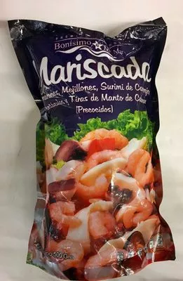 Mariscada, Premium sea food, bonisimo del mar, Premium sea food, bonisimo del mar 500 g, code 7506277956062