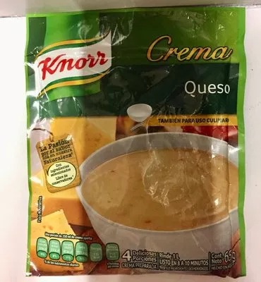 Crema queso Knorr 65 g, code 7506306307544