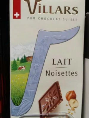 Chocolat Au Lait Aux éclats De Noisettes 100g Villars Villars 100 g, code 7610036002744
