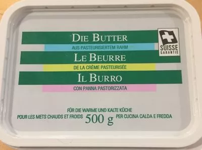 Le beurre Migros , code 7610128737172