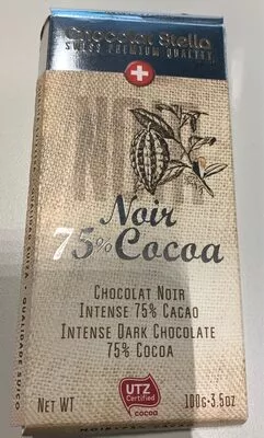 Chocolat Noir 75% Chocolat Stella 100 g, code 7610202411936