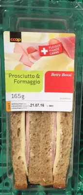 Prosciutto & Fromaggio Betty Bossi Coop, Betty Bossi,  Coop Betty Bossi 165g., code 7610807001419