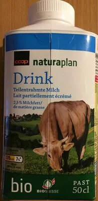 Lait Drink Bio Coop naturaplan 500 ml, code 7610809041246
