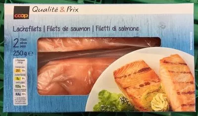 Qualité & Prix Filets de saumon Coop 250 g, code 7610829783799