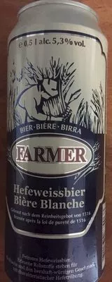 Bière blanche Farmer 50 cl, code 7611330874068