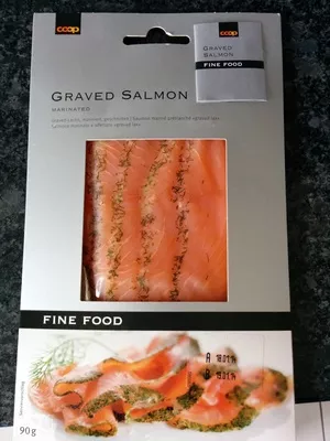Graved Salmon coop, fine food 90 g, code 7611654099246