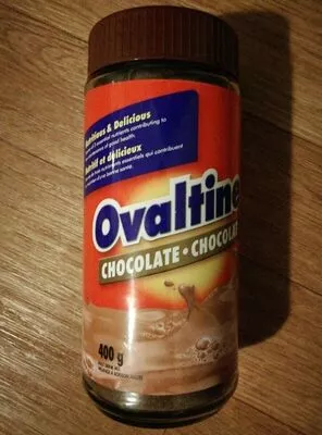 Chocolate malt drink mix Ovaltine , code 7612100054352