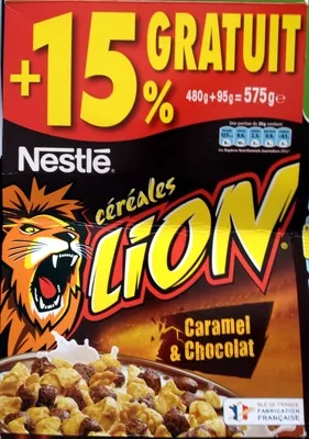 Cereales Lion Caramel Chocolat 575 G Ean Cereales Au Caramel