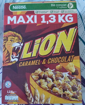 Cereales Lion Caramel Chocolat 1 3 Kg Ean Cereales Au Caramel