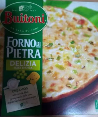 Delizia pizza de queso emmental puerros y crema de leche Buitoni , code 7613034470423