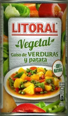 Vegetal guiso de verduras y patata Litoral 415 g, code 7613035551176