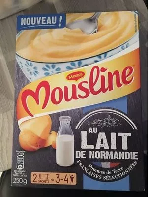 Purée en flocons au lait de Normandie Mousline Maggi, Mousline 250 g, code 7613035738478