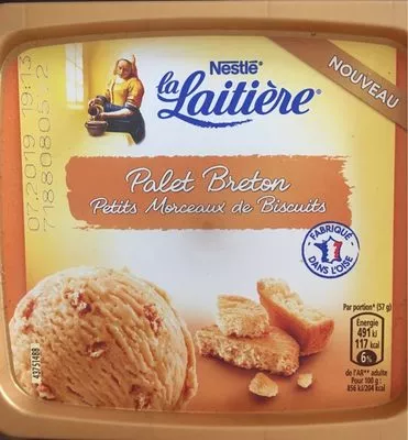 Crême glacée Palet breton Nestle , code 7613035919105