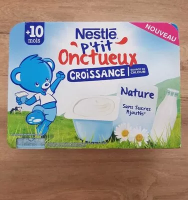 Nestlé p'tit onctueux Nestlé 6 pots de 60g, code 7613036757829