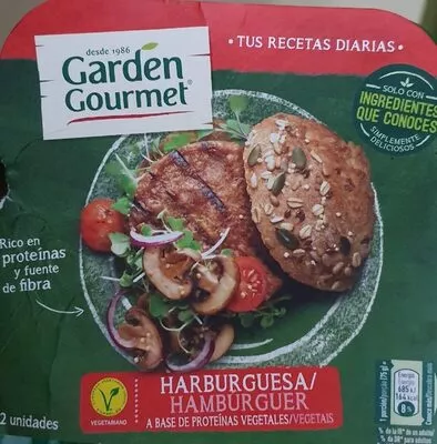 Hamburguesa de proteínas vegetales Garden Gourmet , code 7613038337630