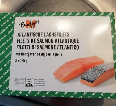 Filets de saumon atlantique M Budget 250 g, code 7613269178781