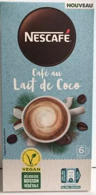 Café au lait de coco Nescafé 90 g, code 7613287203014