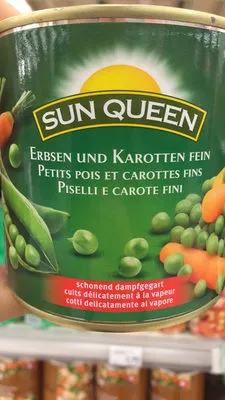 Petits pois et carottes fins Migros,  Sun Queen 260 g, code 7613312018521