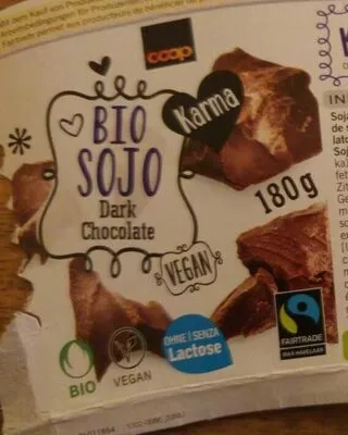 Bio Sojo dark chocolate Karma, Coop Karma, Coop 180g, code 7613356372641