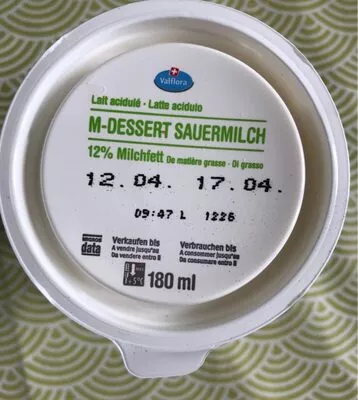 M-Dessert Sauermilch M-Dessert 180 ml, code 7613404007990