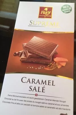 Chocolat lait caramel salé Frey 100 g, code 7616500665071