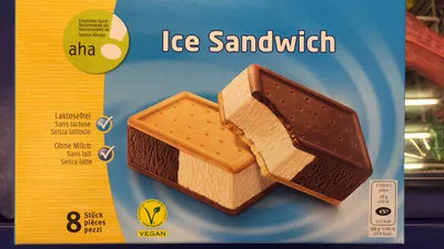 Ice sandwich Migros 320 g, code 7617027779593