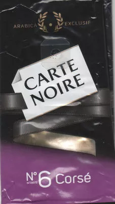 Café Arabica N°6 Corsé Carte Noire, Kraft Foods 250 g, code 7622210030108