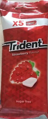 Chewing gum fraise Trident , code 7622210059451