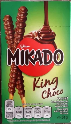 Mikado biscuit sticks praline Glico, Ezaki Glico, Pocky 51 g, code 7622210143006