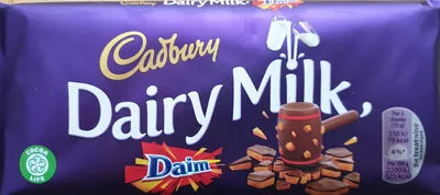 Dairy Milk Daim 120G Cadbury 120g, code 7622210154125