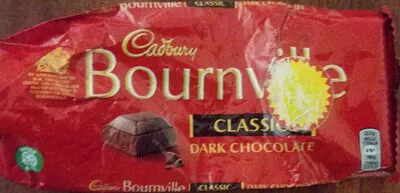 Bournville Dark Chocolate bar Cadbury 180 g, code 7622210249661