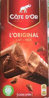 Chocolat au Lait Côte d'Or 200 g, code 7622210462985