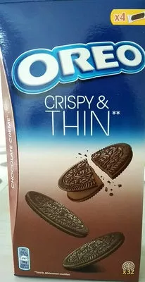Crispy and thin chocolat Oreo 192 g (32 unités), code 7622210650719