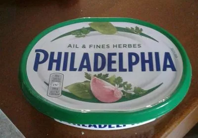 Philadelphia ail et fines herbes Philadelphia, Kraft, Kraft Foods, Mondelèz International 150 g, code 7622300441951