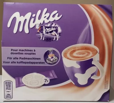 Dosettes Milka au lait Milka, Kraft foods, Mondelez 164,5g, code 7622300609993