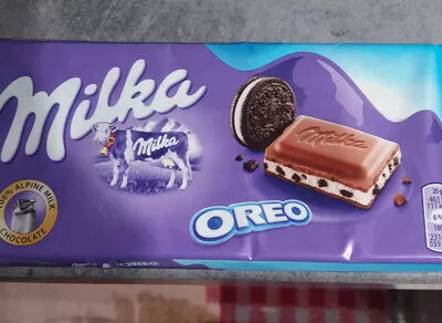 Milka chocolate oreo cookies and creme Milka 100 g, code 7622300631574