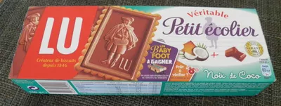 Véritable Petit Écolier Chocolat au Lait + Noix de Coco LU, Kraft, Kraft Foods 150 g, code 7622300744557