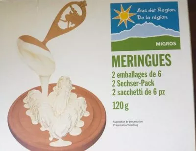 Meringues Migros 120 g, code 7623700482001