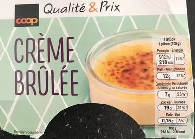 Crème brulee Coop , code 7624841115049