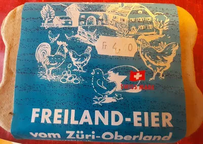 Freiland-Eier vom Züri-Oberland Eiertobler 350 g, code 7640105890019