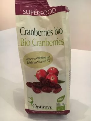 Optimys Cranberries Bio 250 g Superfood , code 7640149390131