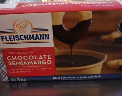 Cobertura sabor a chocolate semiamargo Fleischmann , code 7897077804326