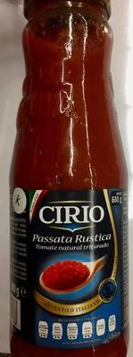 Passata rustica Cirio 680 g, code 8000320010088
